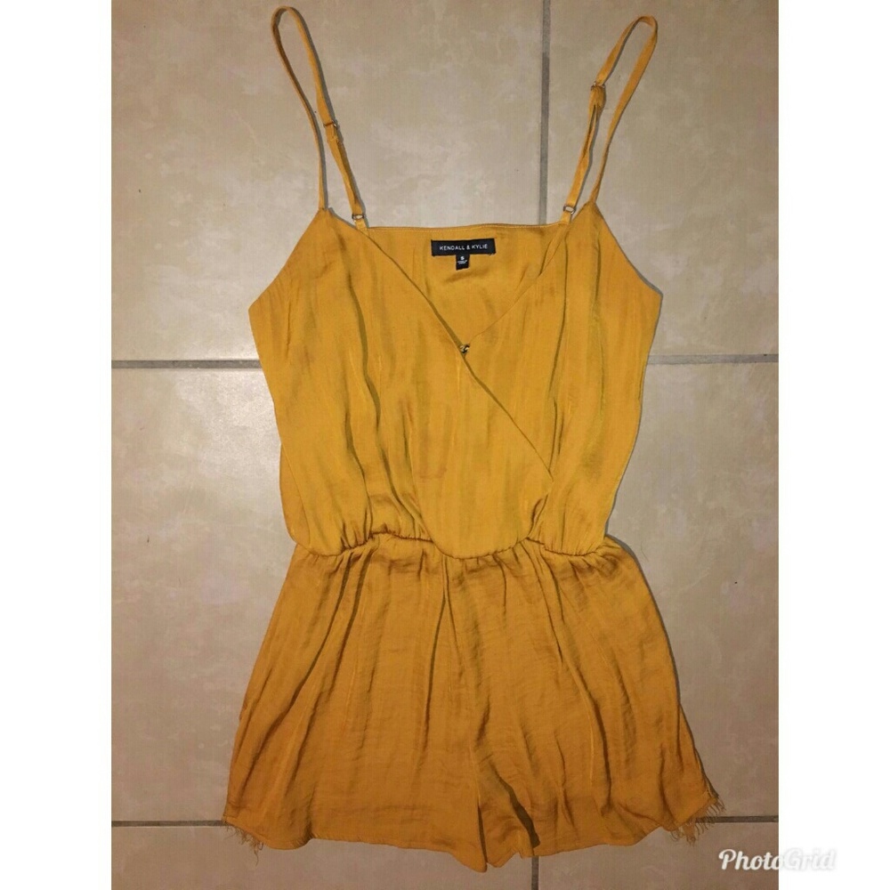 ONE DAY SALE Kendall & Kylie Silk Romper